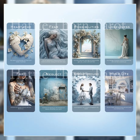 【予約商品】True Blue Romance and Love Oracle【オラクルカード】