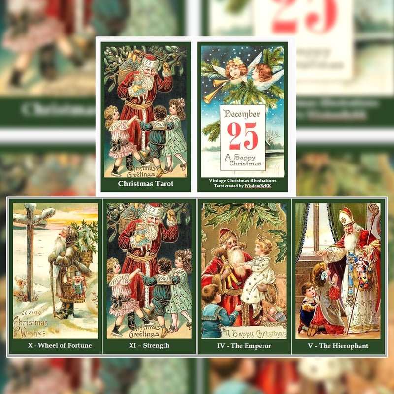 Christmas Tarot Deck【タロットカード】 | musemuse