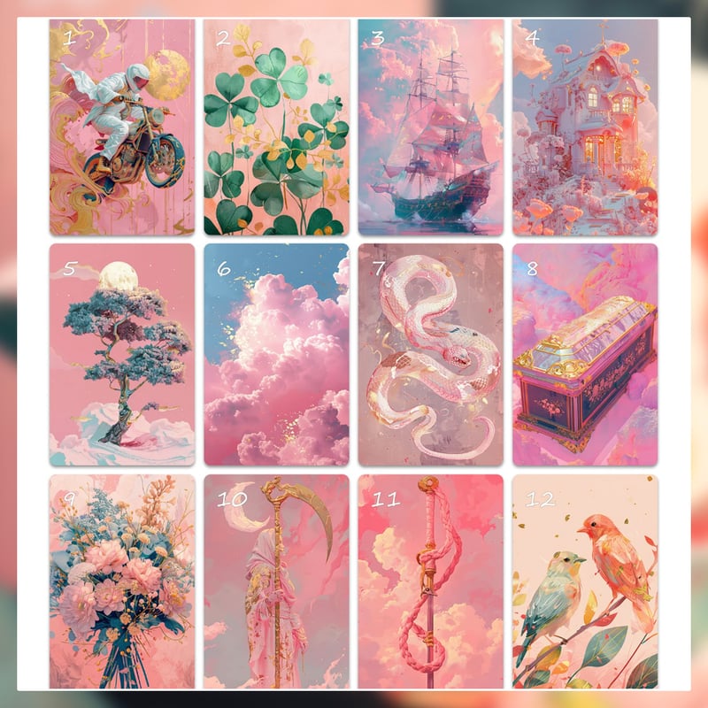 予約商品】Dreamscape Lenormand【ルノルマンカード】 | musemuse