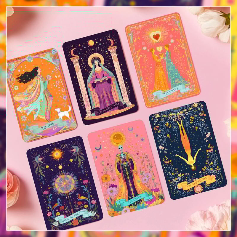 予約商品】Blooming Vision Tarot【タロットカード】 | musemuse