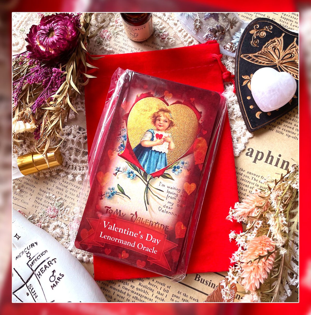 予約商品】Valentines Day Lenormand deck【ルノルマンカード】 |