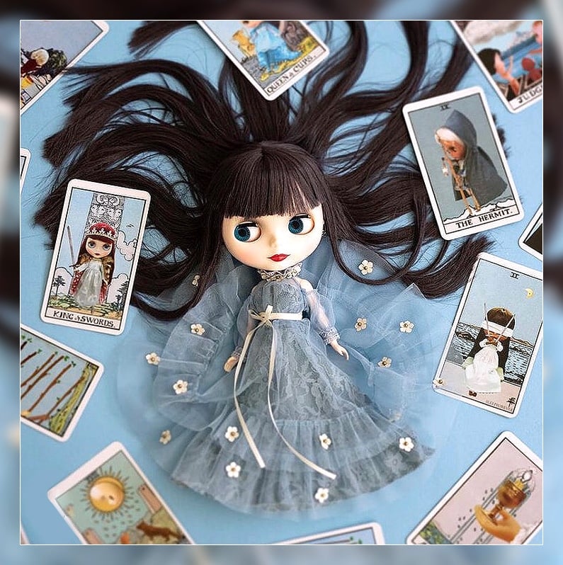 ✨少数生産の希少品！✨ブライスドールが仮装をしたタロットカード