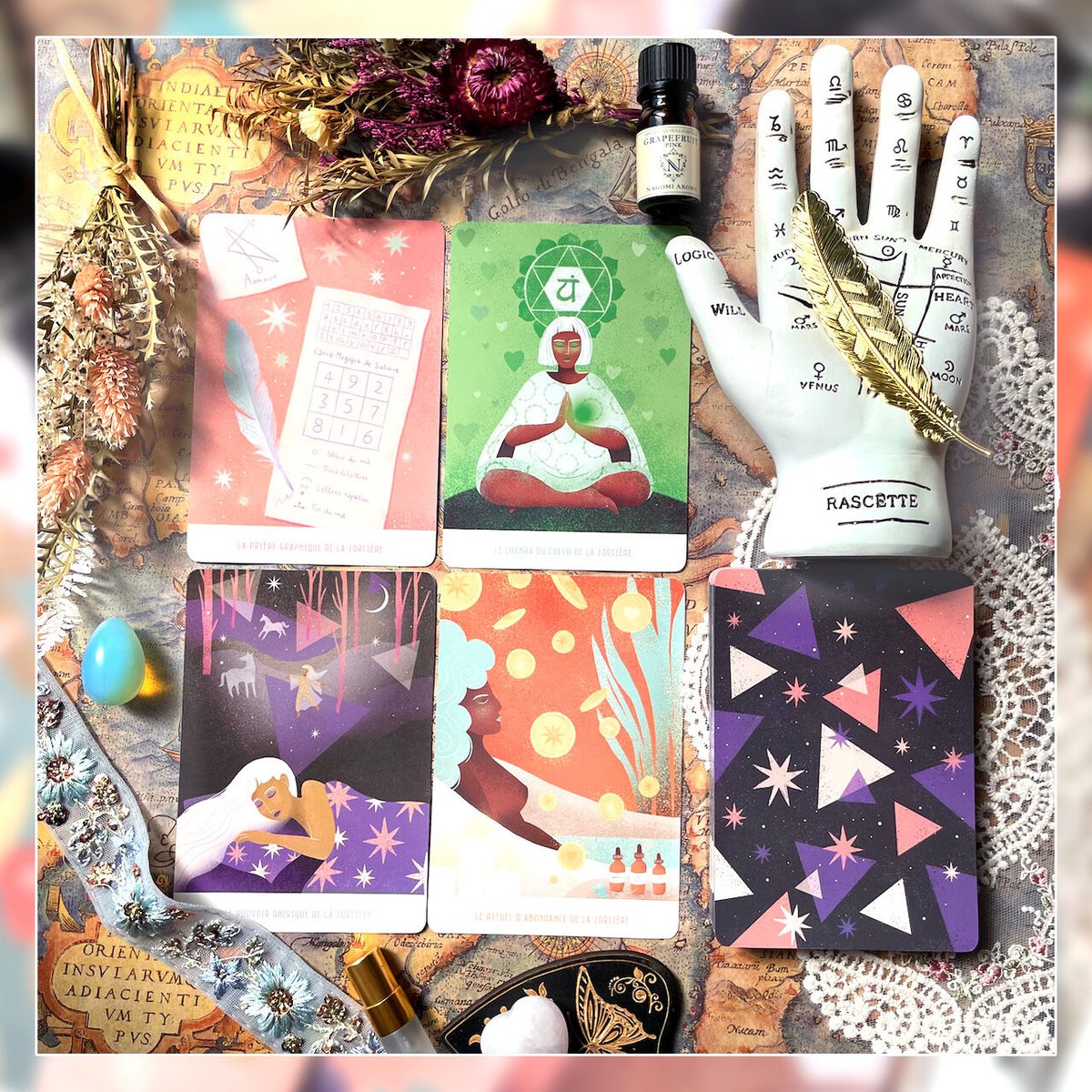 正規品オラクルカード】フランスの希少なデッキ✨入手困難✨Jane