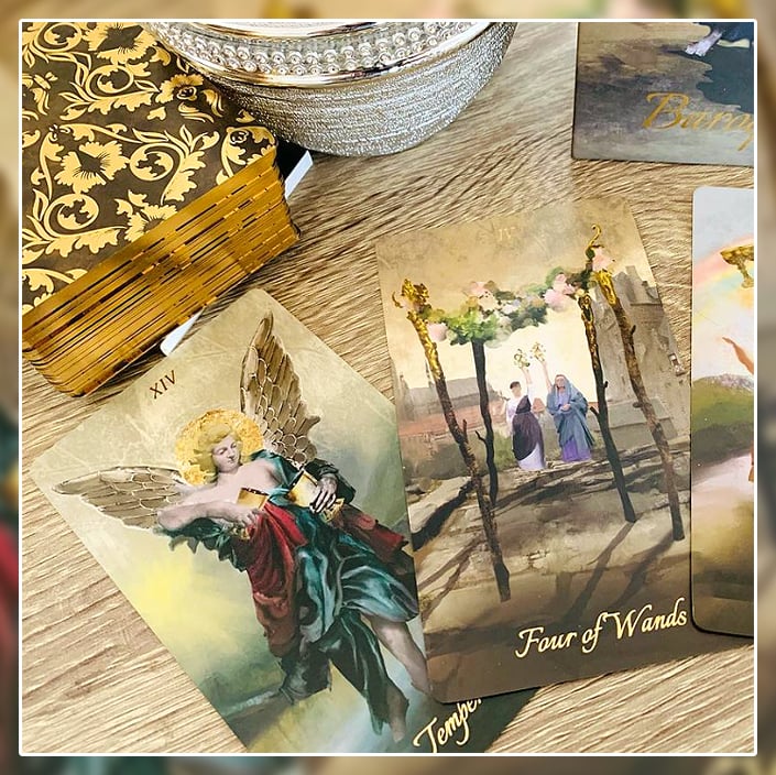 ゴールドが豪華で美しい！バロックタロット ゴールドが豪華で美しい！バロックタロット