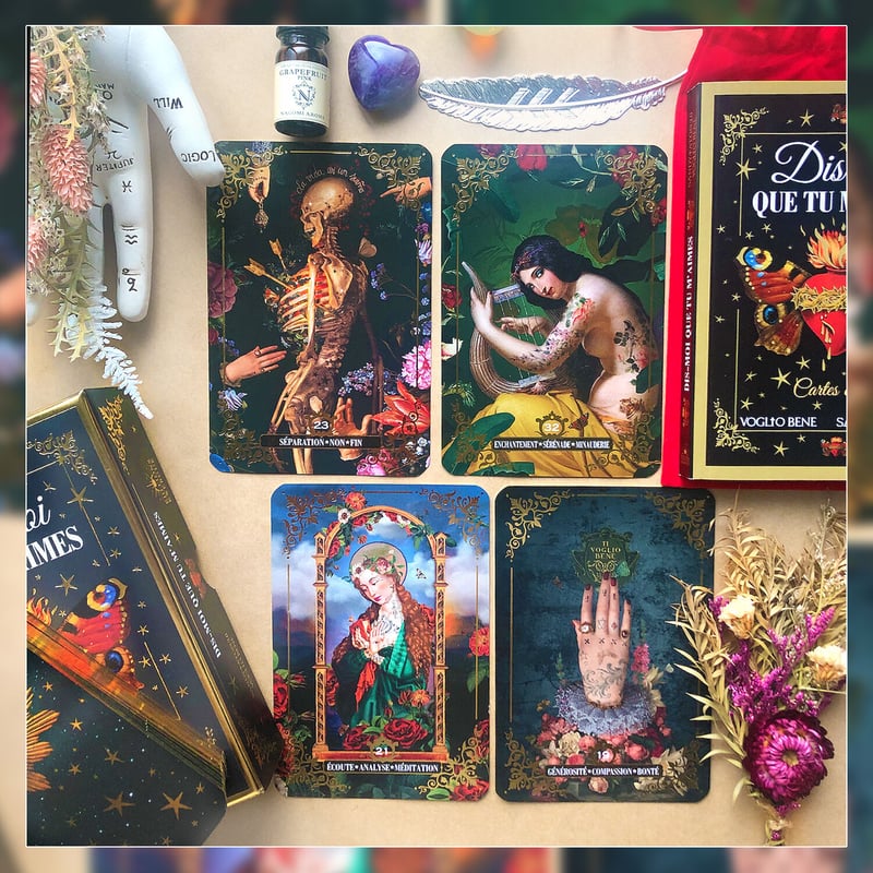 フランス語】Tell me you love me oracle【オラクルカード】 | mu