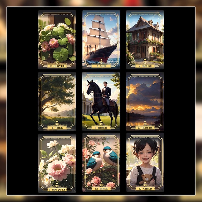 ビューティフルガーデンルノルマンカード | musemuse