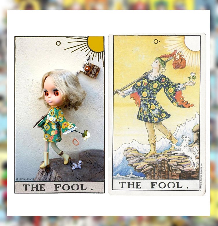 Blythe Doll Tarot Cards タロットカード Blythe Doll Tarot Card Deck in Tin 78 Cards Complete Full