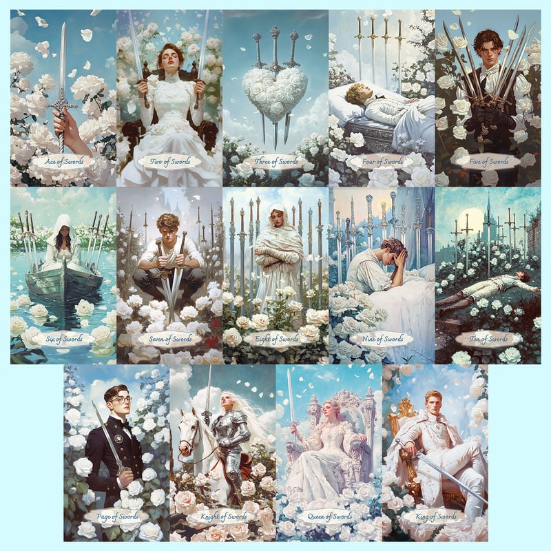 ホワイトローズタロット【タロットカード】 | musemuse