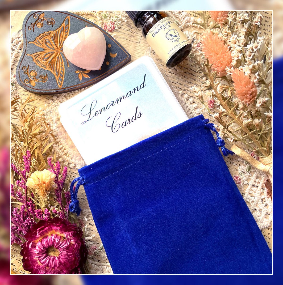 Blue Lenormand cards【ルノルマンカード】 | musemuse