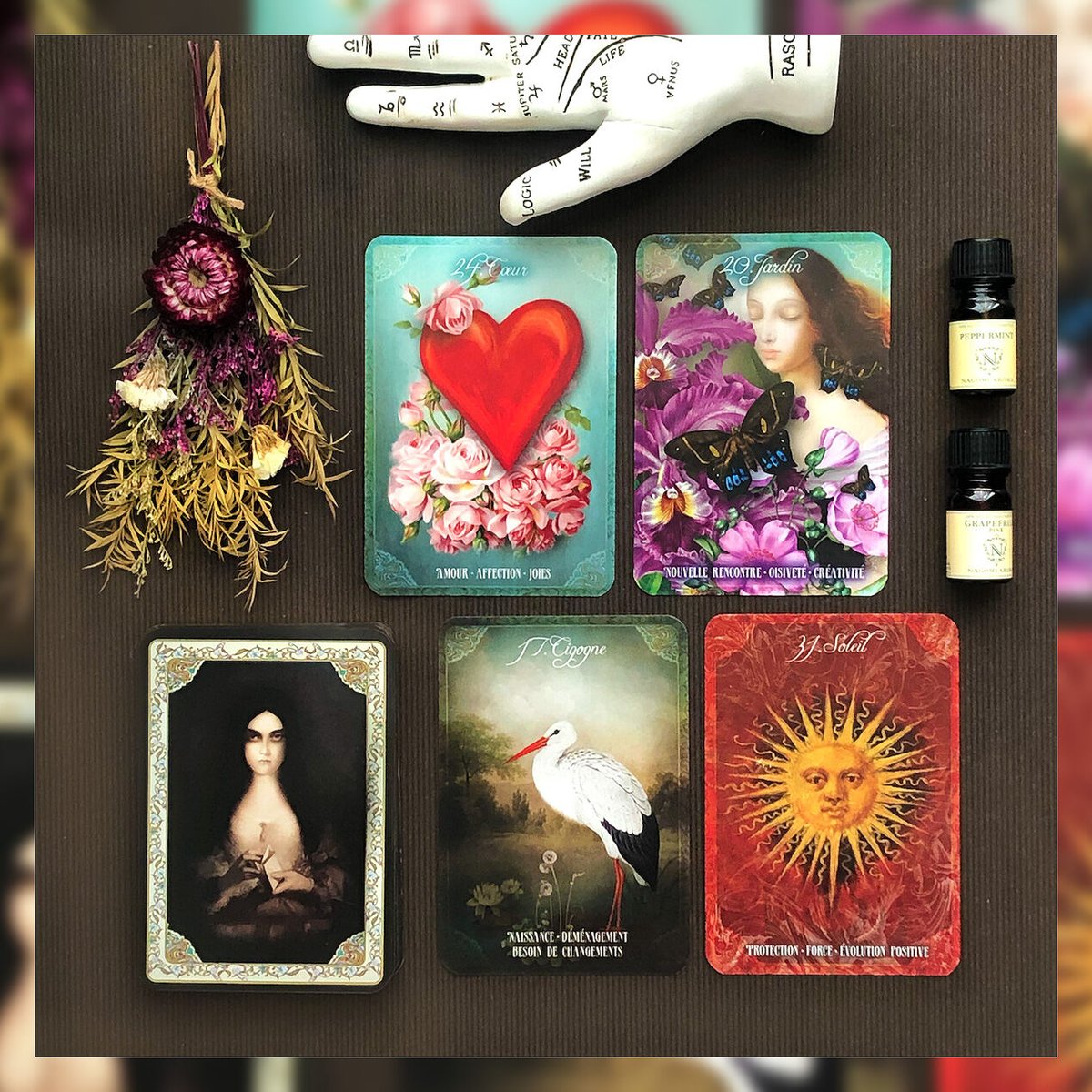 フランス語】ガブリエル・サンチェスのルノルマン【ルノルマンカード