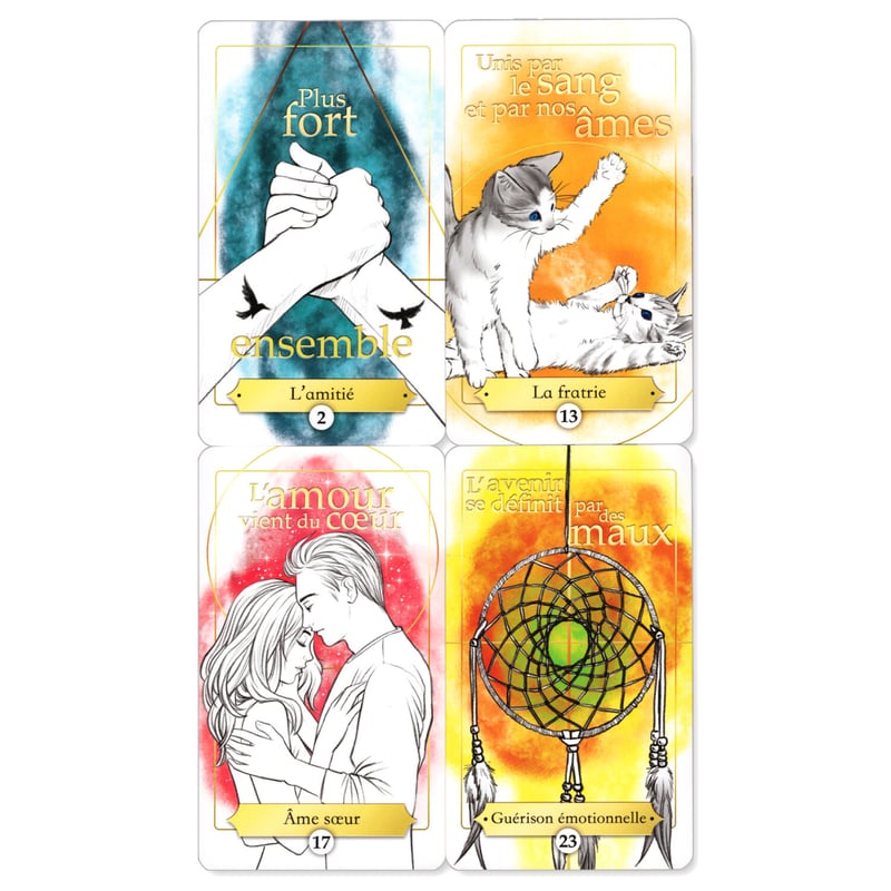 フランス語】ソウルメイトからのメッセージ【オラクルカード】 | musemuse
