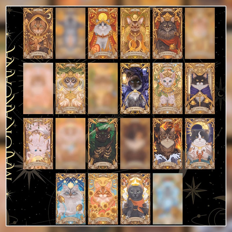 ✨限定のカッパーエッジ✨クラファン制作のキュートな少女漫画風タロットカード ✨限定のカッパーエッジ✨クラファン制作のキュートな少女漫画風