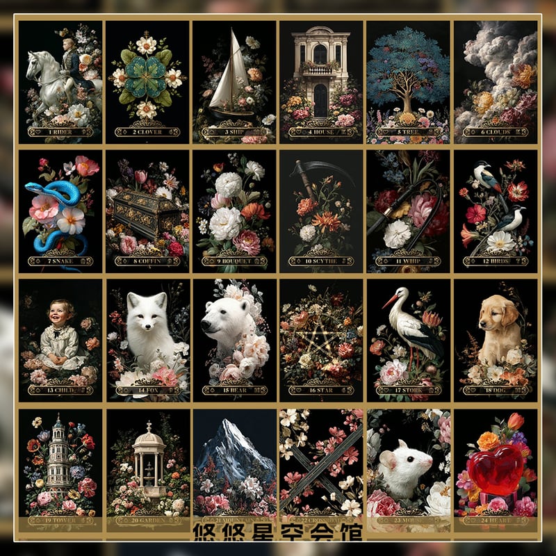 花の季節のルノルマン【ルノルマンカード】 | musemuse