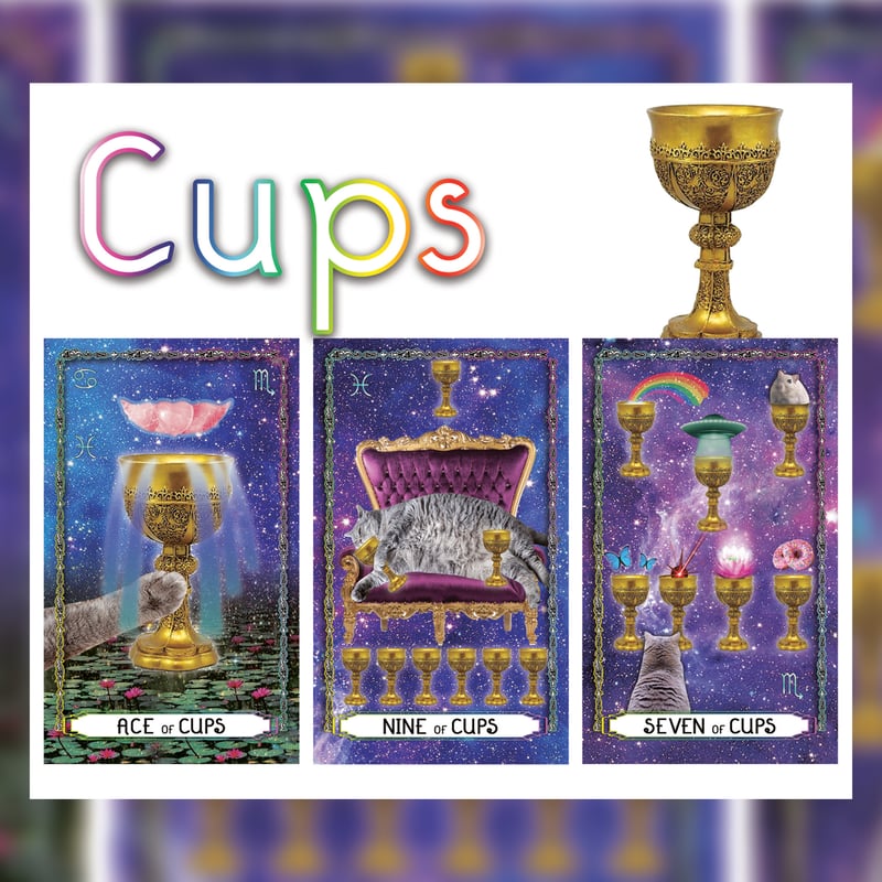 予約商品】Astro Kitties Tarot Deck【タロットカード】 | musemuse