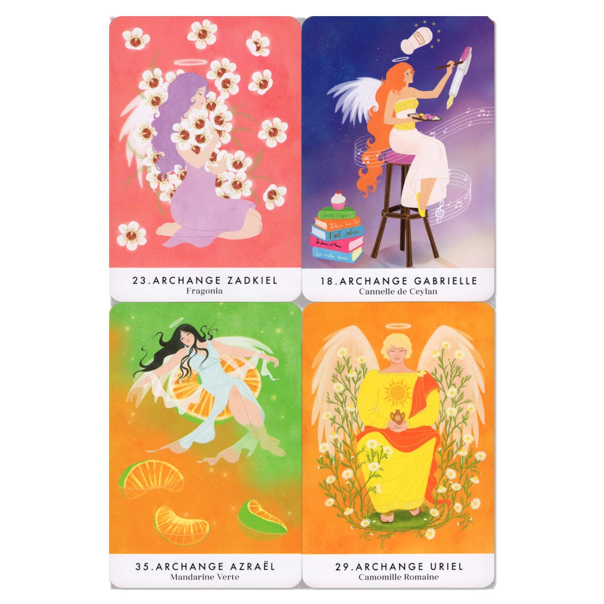 予約商品】【フランス語版】天使の香りのオラクルカード | musemuse