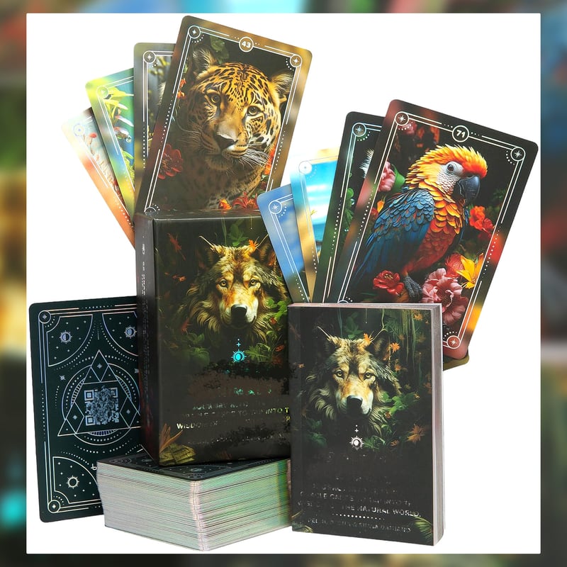 ✨オーロラエッジ✨美麗な絵柄の海外インディーズオラクルカード