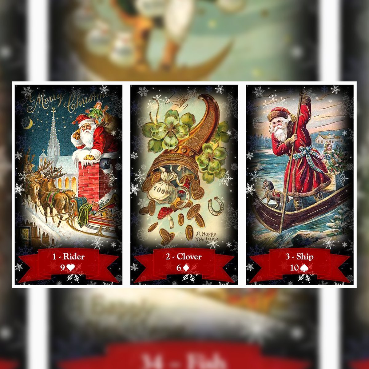 Christmas Lenormand【ルノルマンカード】 | musemuse
