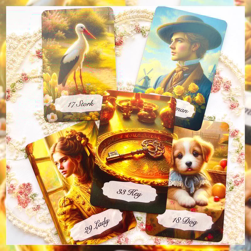 Golden Dreams Lenormand 【ルノルマンカード】 | musemuse