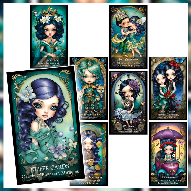 【オラクルカード/タロットカード/キッパーカード】計７点 オラクルカード/タロットカード/キッパーカード】計7点 オラクル