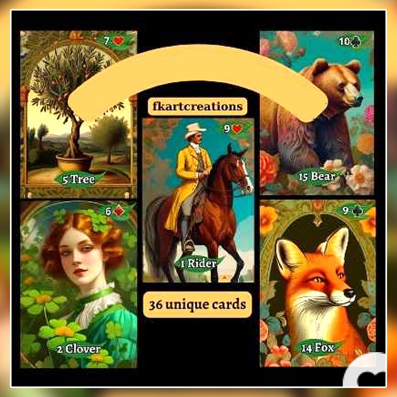 予約商品】Victorian Lenormand【ルノルマンカード】 | musemuse