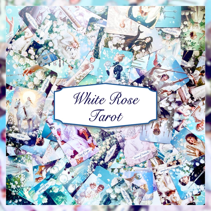 ホワイトローズタロット【タロットカード】 | musemuse