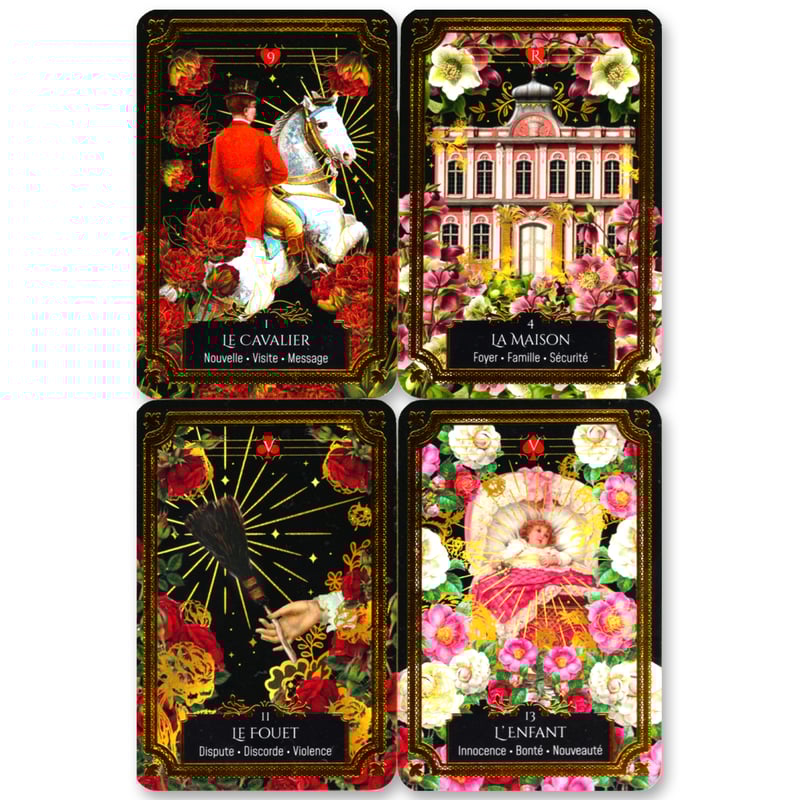 フランス語】秘密の花園プチルノルマン【ルノルマンカード】 | musemuse