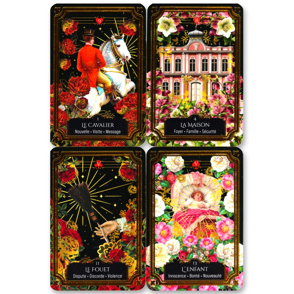 フランス語】秘密の花園プチルノルマン【ルノルマンカード】 | musemuse