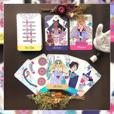 【予約商品】【フランス語】フィールグッドタロット【タロットカード】