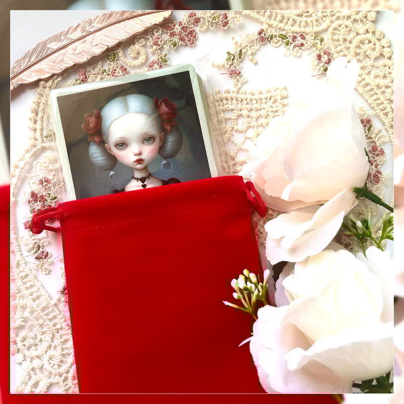 リトアニアより♡ゴシック風 ルノルマンカード 巾着ポーチ付き 海外限定 リトアニア ゴシック風 ルノルマンカード 巾着ポーチ