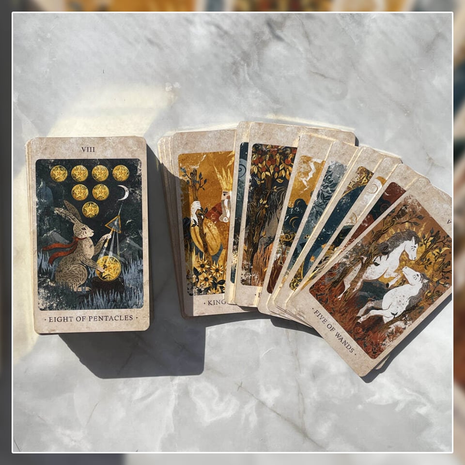 タロットカード TAROT OF THE KINGDOMS 魅惑のキングダム 約1〜3日以内の発送お手続き】TAROT OF THE KINGDOMS ◇ 魅惑の