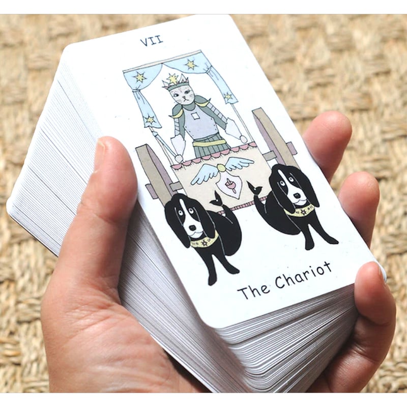 日本入手困難‼️超希少✨マーメイドキャットタロット✨タロットカード⭐︎オラクルカード Mermaid Cat Tarot【タロットカード】 | musemuse