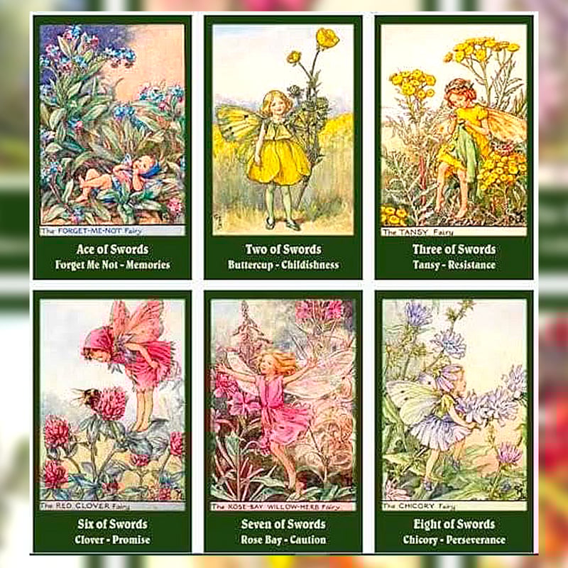 予約商品】Flower Fairies Tarot Deck【タロットカード】 | muse