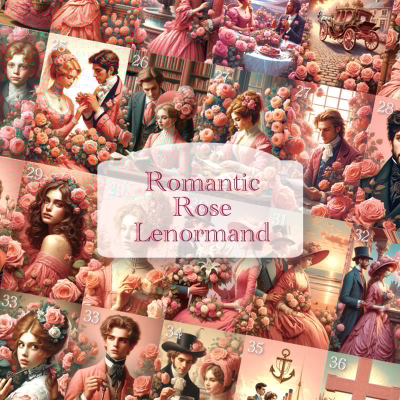 Amazon.co.jp: 【正規品】Romantic Rose Lenormand ロマンチック
