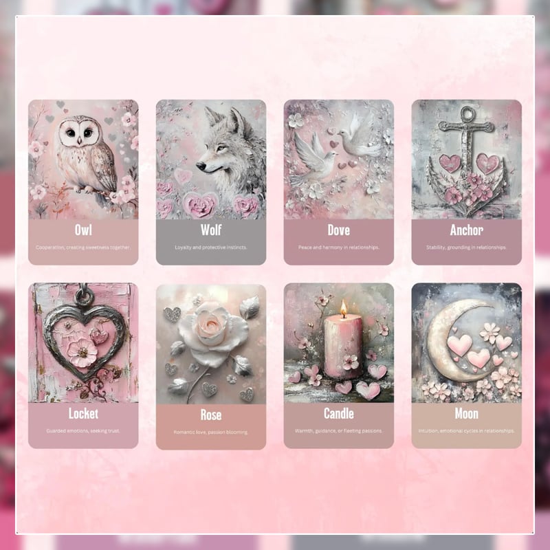 【正規品オラクルカード】海外インディーズ✨バラがモチーフの美しい愛のオラクル Lovers' Path Oracle【オラクルカード】 | musemuse