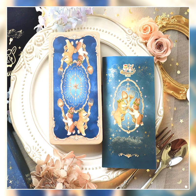 【正規品タロットカード】激かわイラスト✨日本未発売レア✨小動物と美食のタロット 正規品タロットカード】激かわイラスト✨日本未発売レア✨小動物