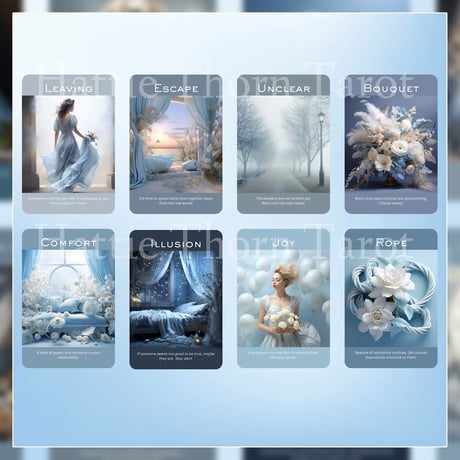【予約商品】True Blue Romance and Love Oracle【オラクルカード】