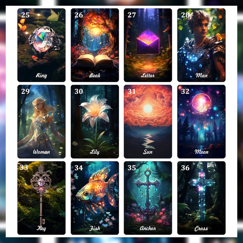 予約商品】Magic Forest Lenormand【ルノルマンカード】 | musemuse