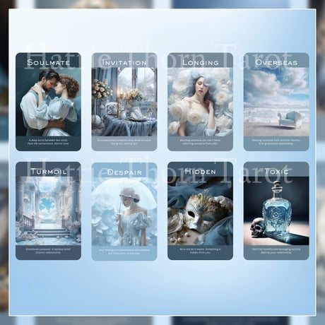 【予約商品】True Blue Romance and Love Oracle【オラクルカード】
