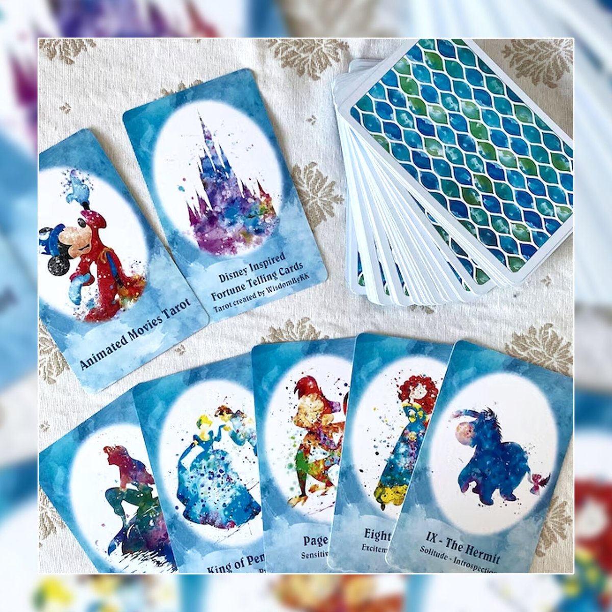 Animated Movie Tarot Deck【タロットカード】 | musemuse