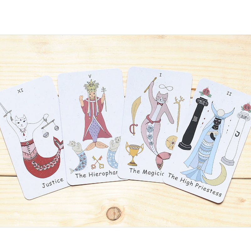 予約商品】Mermaid Cat Tarot【タロットカード】 | musemuse