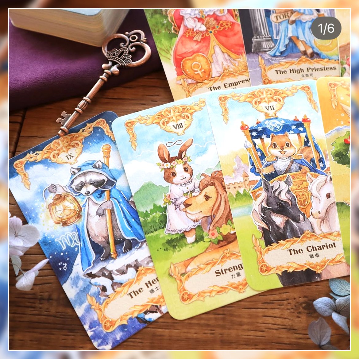 再販バージョン】Animal Tarot【タロットカード】 | musemuse