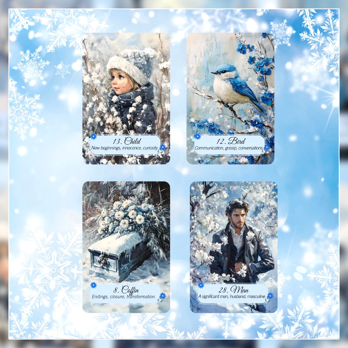 Winter Pastures Lenormand【ルノルマンカード】 | musemuse