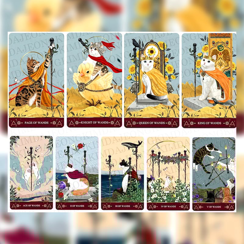 予約商品】MUSE CAT TAROT ミニサイズ【タロットカード】 | musemuse 予約商品】MUSE CAT TAROT ミニサイズ【タロットカード】 | musemuse