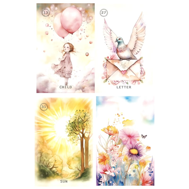 予約商品】Sweet Blossom Lenormand【ルノルマンカード】 | musemuse