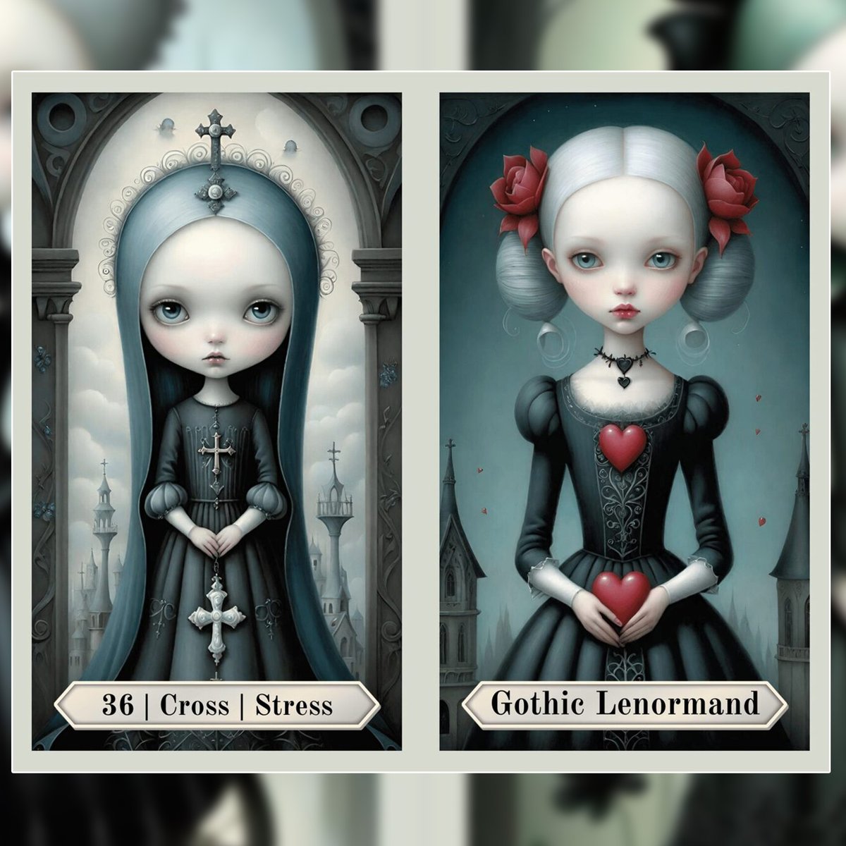 【新品未開封】ゴシックルノルマンカード Gothic Lenormand cards【ルノルマンカード】 | musemuse
