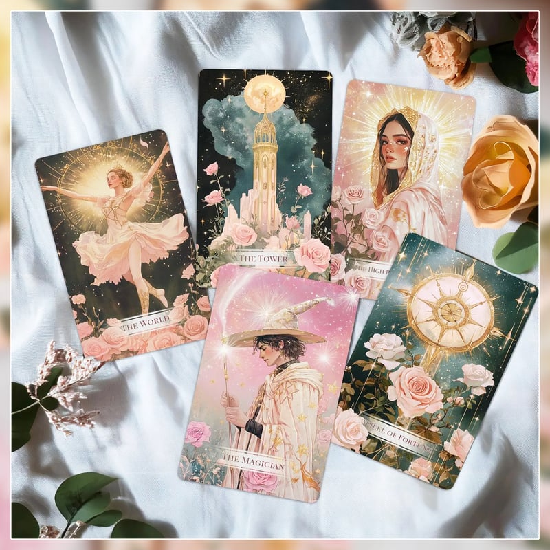 Rose Galaxy Tarot【タロットカード】 | musemuse