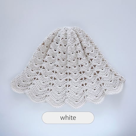 【OTONA】shelly frilly hat（basic）