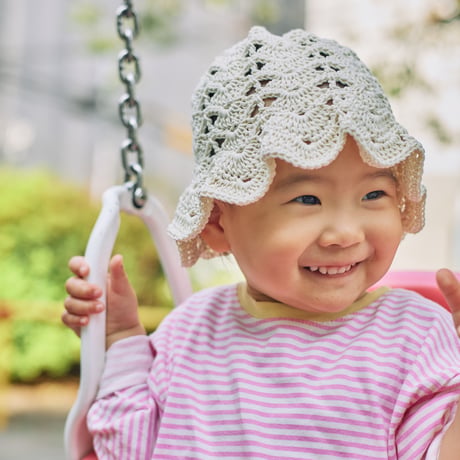 【BABY/KIDS】shelly frilly hat