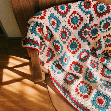 circus granny blanket