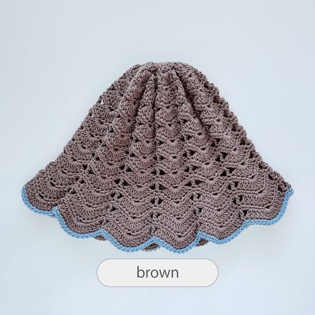 【OTONA】shelly frilly hat（basic）